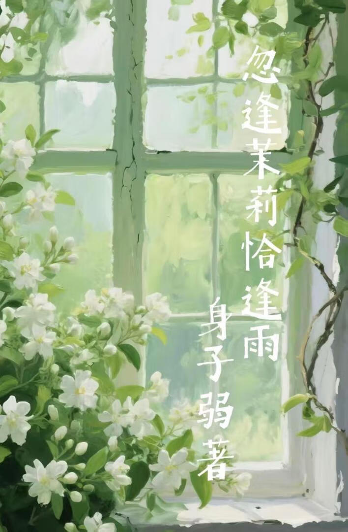 忽逢茉莉恰逢雨